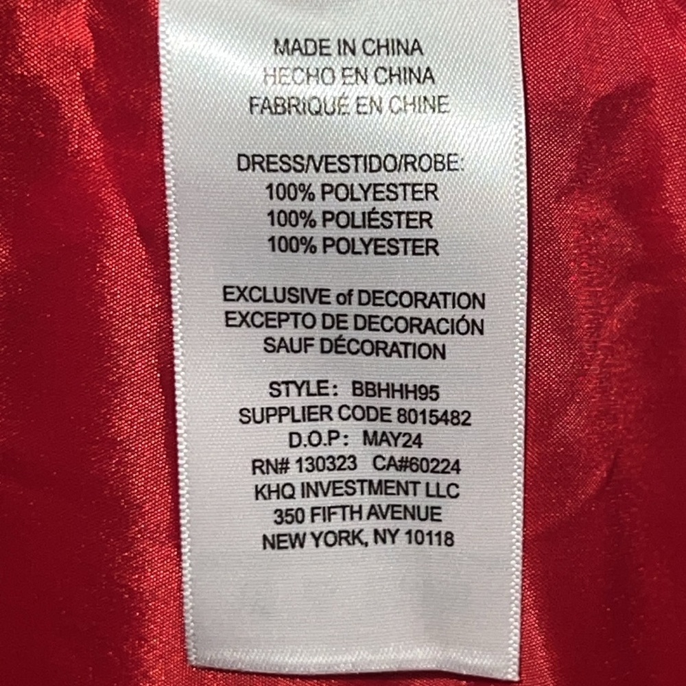 Blueberi Boulevard Red Floral Kids Coat, size 4T - Picture 8 of 10